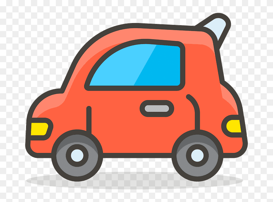 Automobile Emoji Clipart - Png Download
