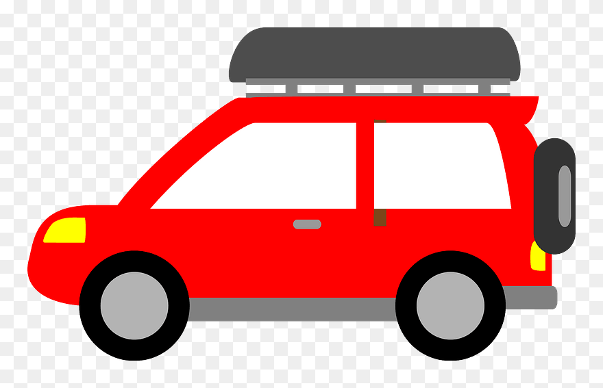 Car Vehicle Clipart - City Car - Png Download