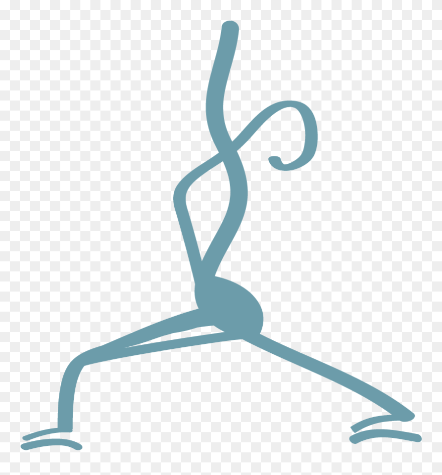 Yoga Therapy Uae Logo Blue Solo - Illustration Clipart