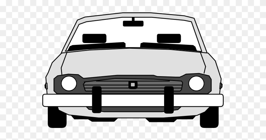 Car Vector Image - Front Cartoon Car Png Clipart