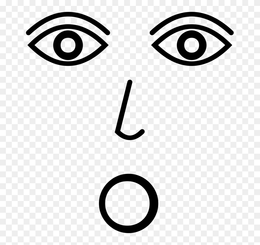 Line Art,blackandwhite,eye - Clip Art - Png Download