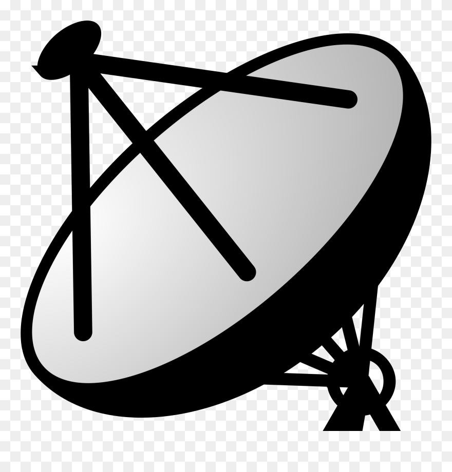 Transparent Reporter Clipart - Dish Antenna Clip Art - Png Download