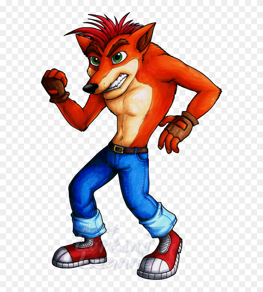 Crash Bandicoot Clipart Tawna - Crash Bandicoot Boxing - Png Download
