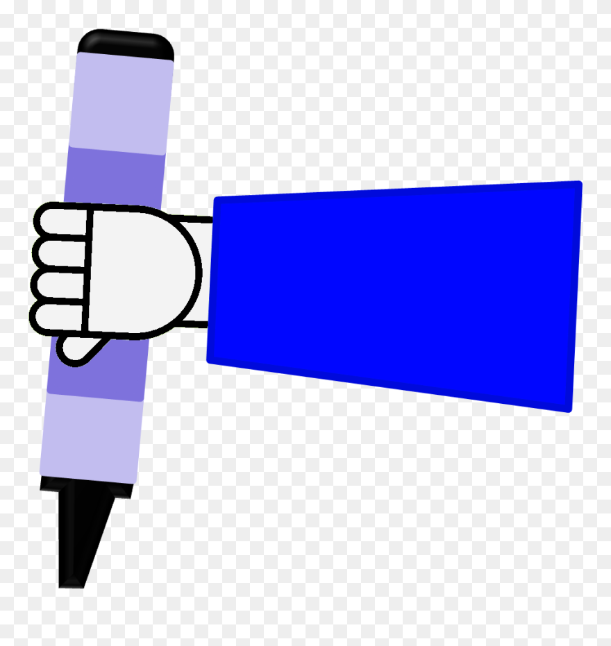 Crayon Hold Mickey's Clues Clipart