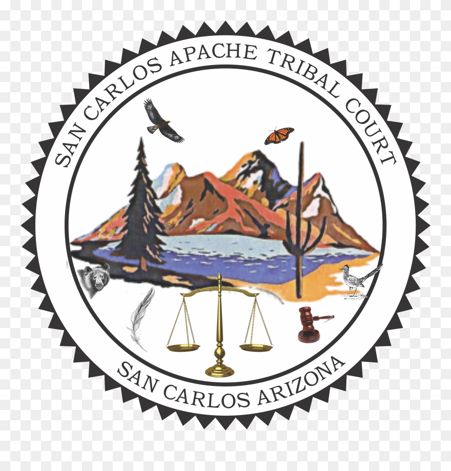 San Carlos Apache Tribal Court - Odisha Computer Science Management Logo Clipart