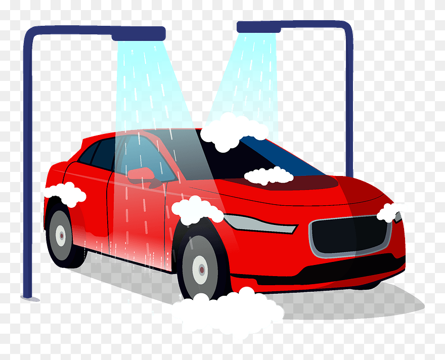 Car Wash Clipart - Concept Car - Png Download