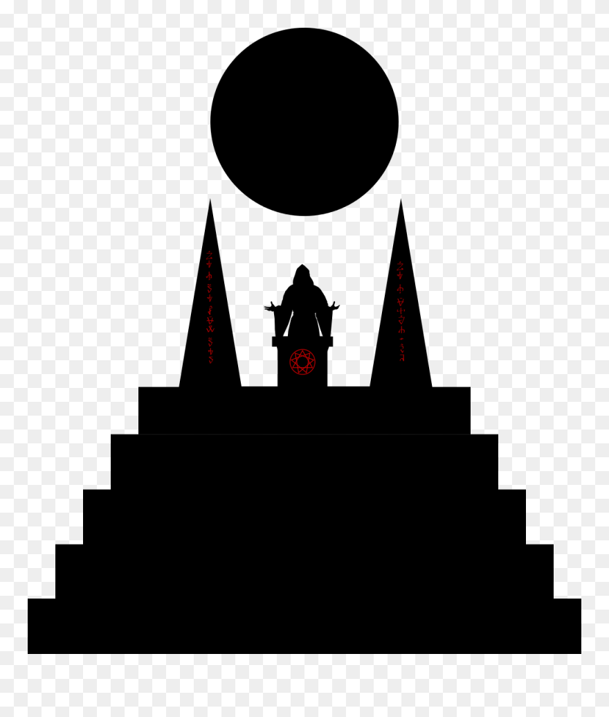 Primordial Black Sun Symbol Clipart