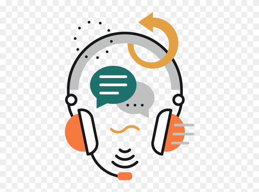 For Call Centers - Illustration Clipart