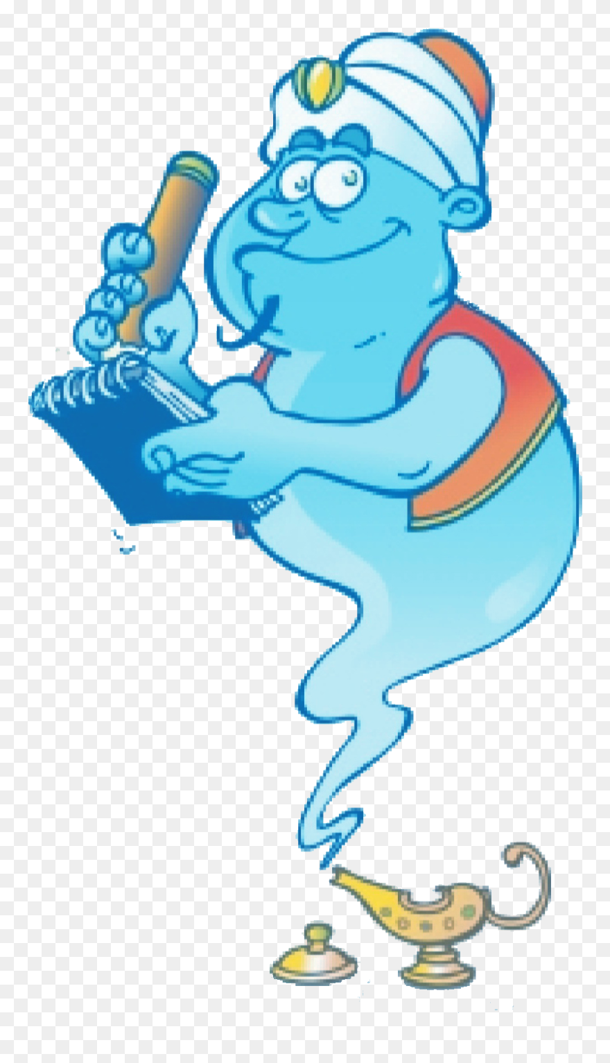 Dibujos Genio De Lampara Clipart