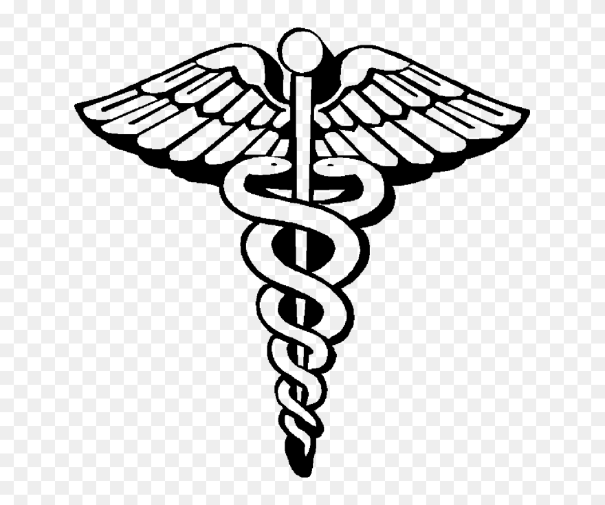 Wings Tattoos Clipart Doctor - Medical Symbol - Png Download