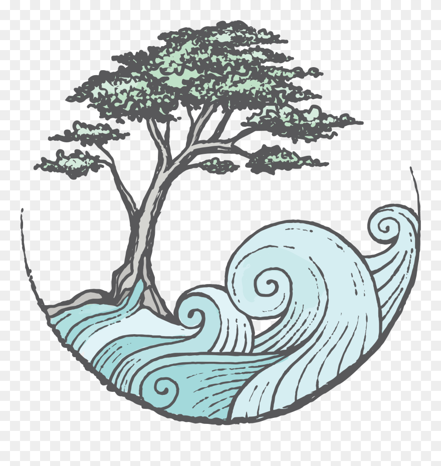 Tree Roots Simple Osteopathy Clipart