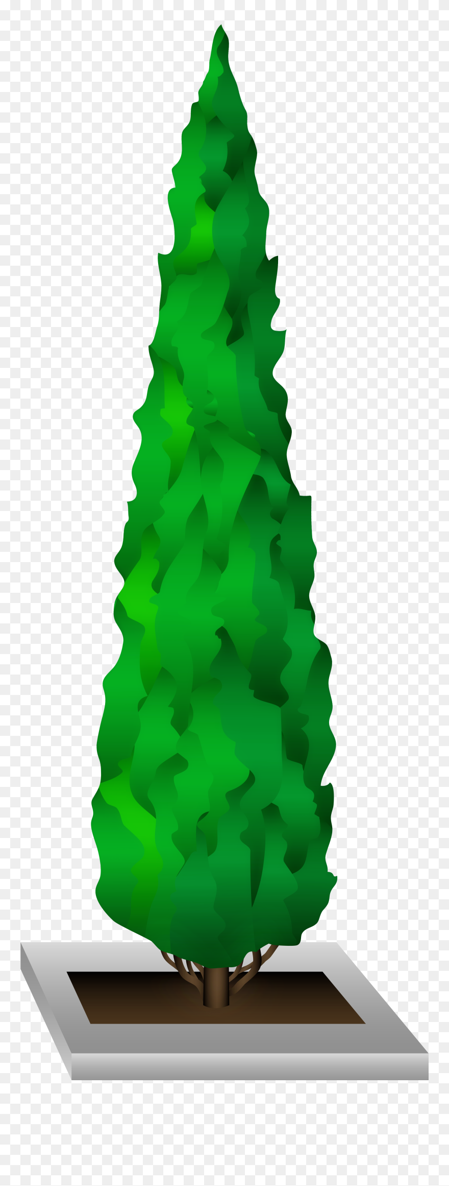 Green Decorative Tree Png Clipart - Christmas Tree Transparent Png