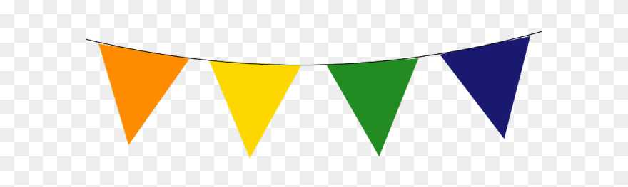 Pennant Banner Clipart Transparent Background - Png Download