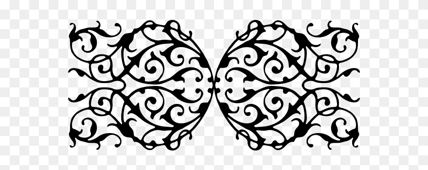 Ornamental Decoration Clip Art - Circle - Png Download