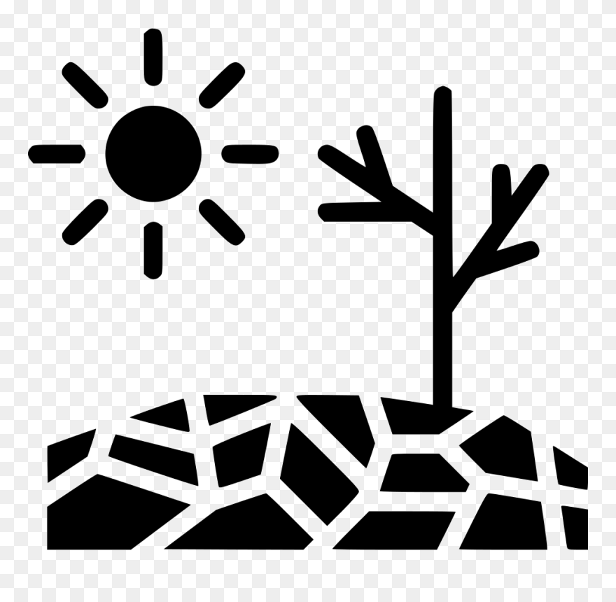 Flood Clipart Drought - Drought Icon - Png Download