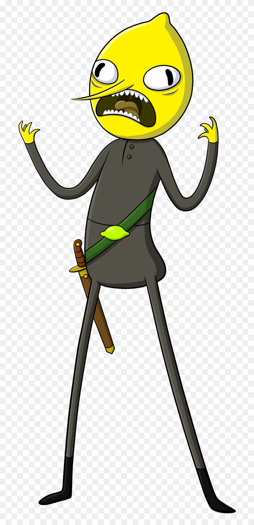 Limon Vector - Lemongrab Png Clipart