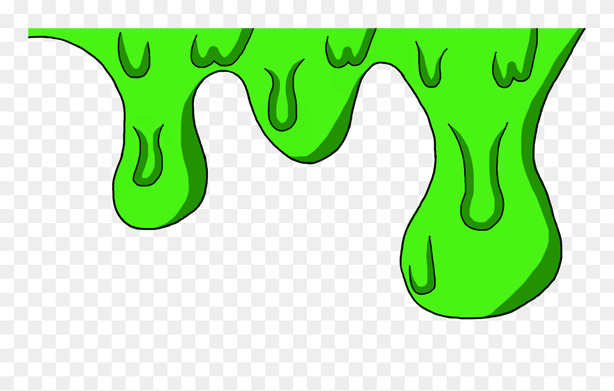 Green Slime Aesthetic Clipart
