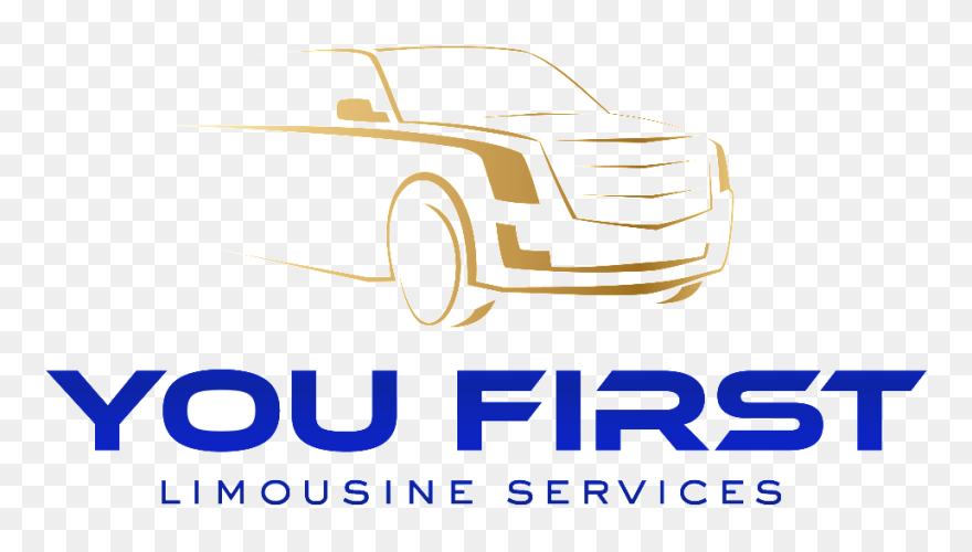 You First Limousine Services Logo - Executive Car Clipart