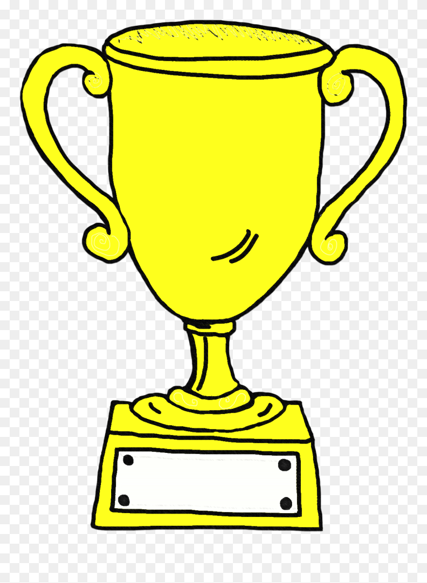 Cartoon Trophy Clipart - Trophy Clipart - Png Download
