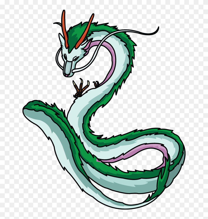 How To Draw Spirited Away Haku, Anime, Easy Step By - Anime Dragon Spirited Away Clipart