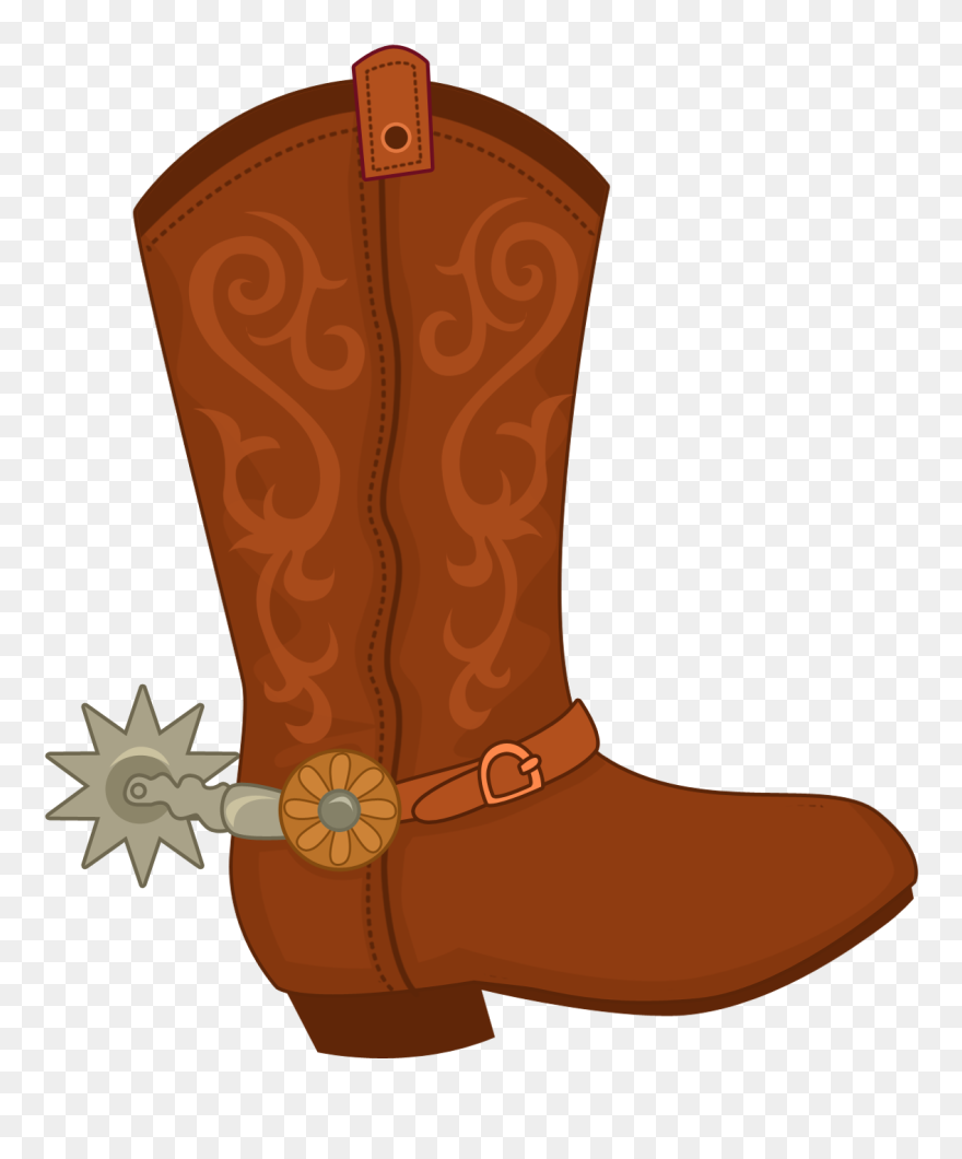 Image Library Photo By Daniellemoraesfalcao Minus Cowgirl - Cartoon Cowboy Boots Png Clipart