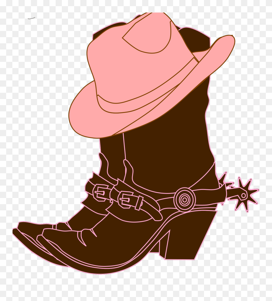 Cowgirl Boots Clipart - Png Download