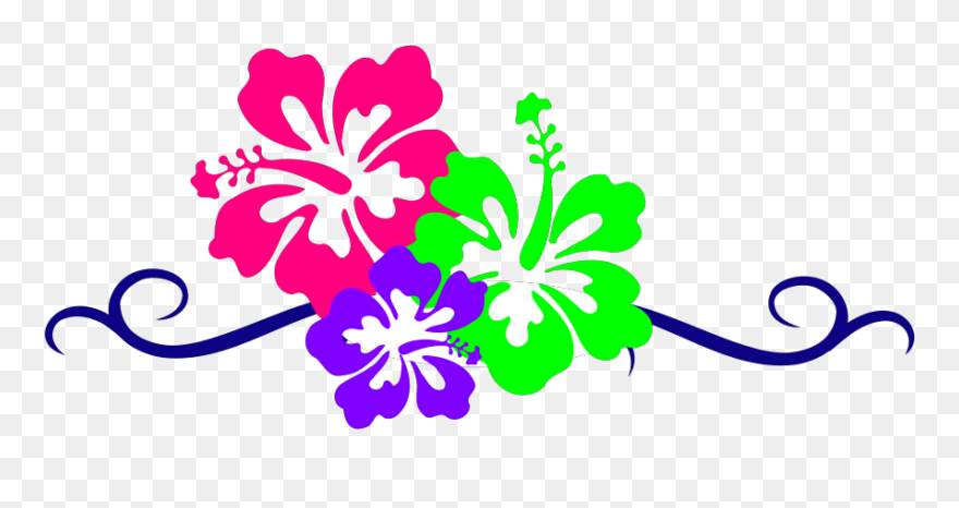 Hawaiian Flower Free Clipart - Png Download