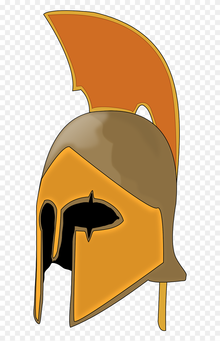 Helmet-309161 - Cartoon Roman Helmet Clipart