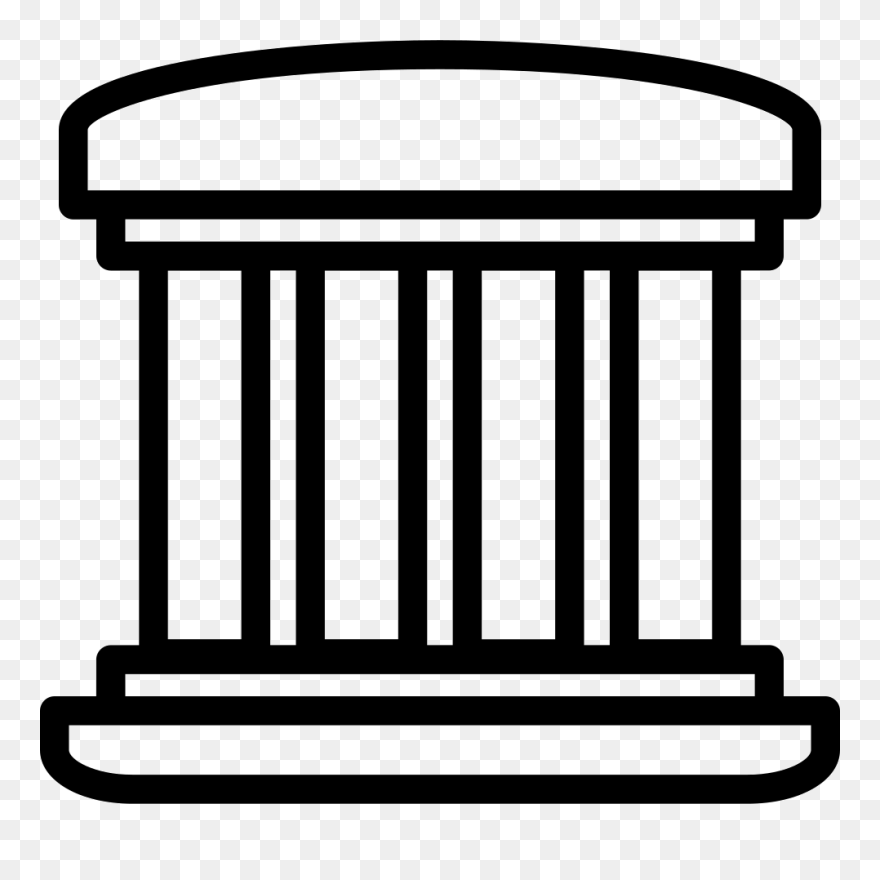 Rome Clipart Four Pillars - 4 Pillars Icon - Png Download