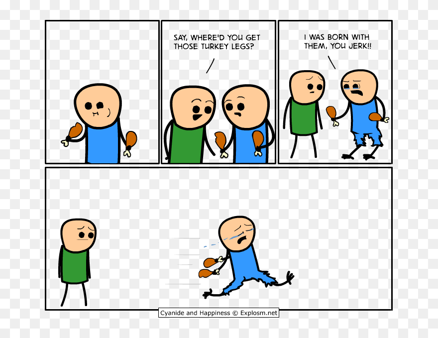 Did You Get Those Turkey Legs Clipart