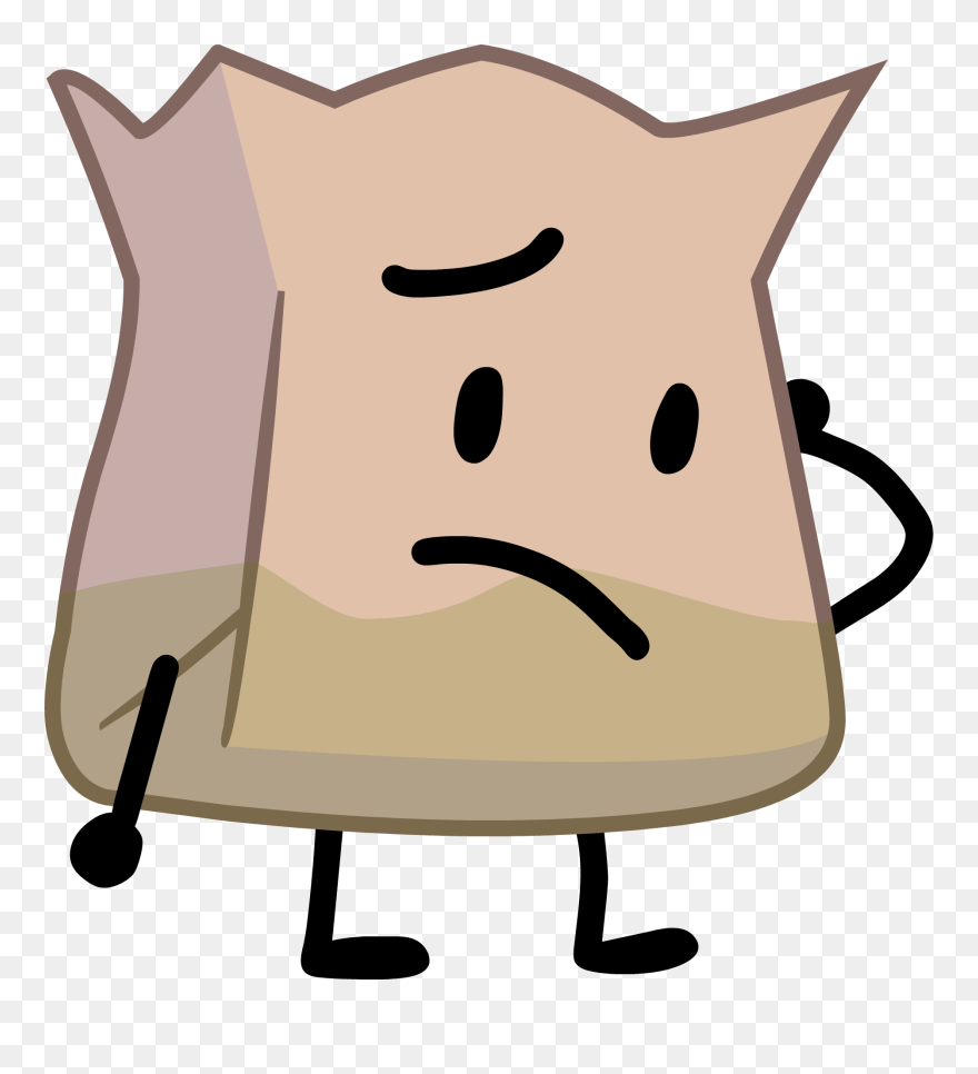 Battle For Dream Island Wiki Bfdi Bfb Barf Bag Clipart Pinclipart