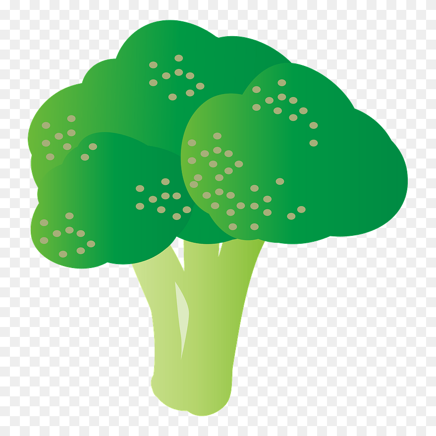 Broccoli Vegetable Clipart - Broccoli - Png Download