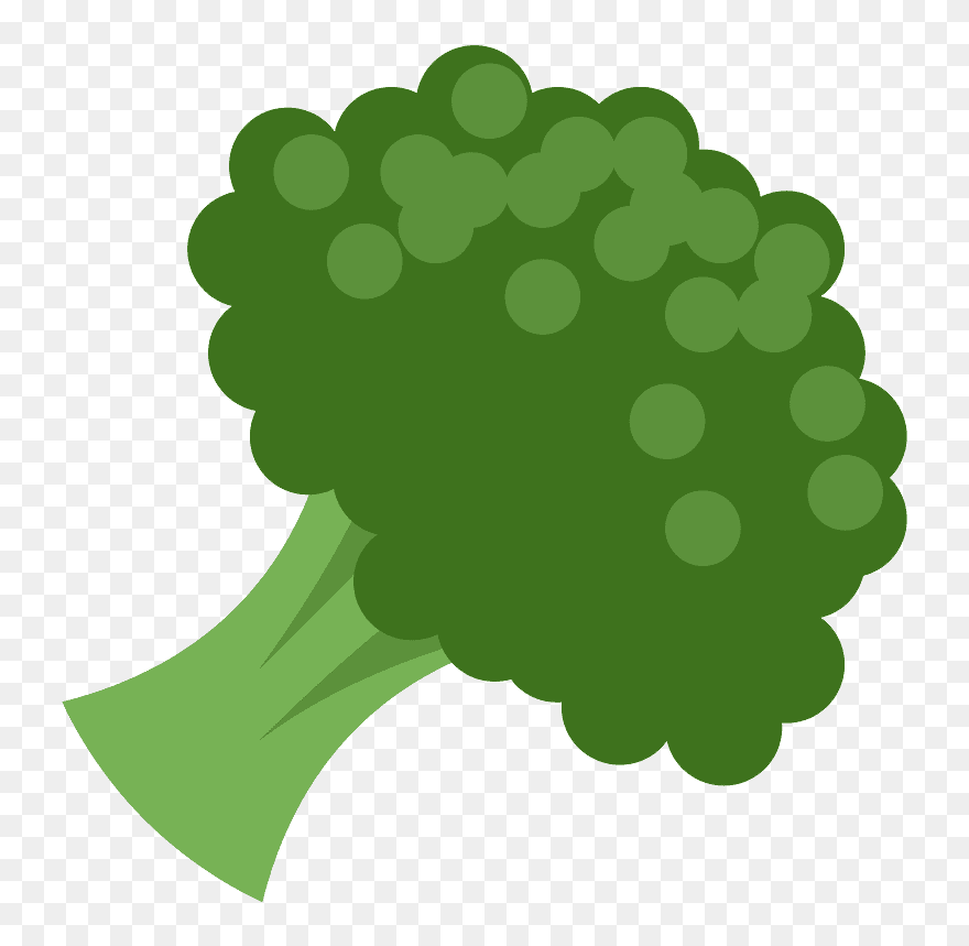 Broccoli Emoji Clipart - Broccoli Emoji - Png Download