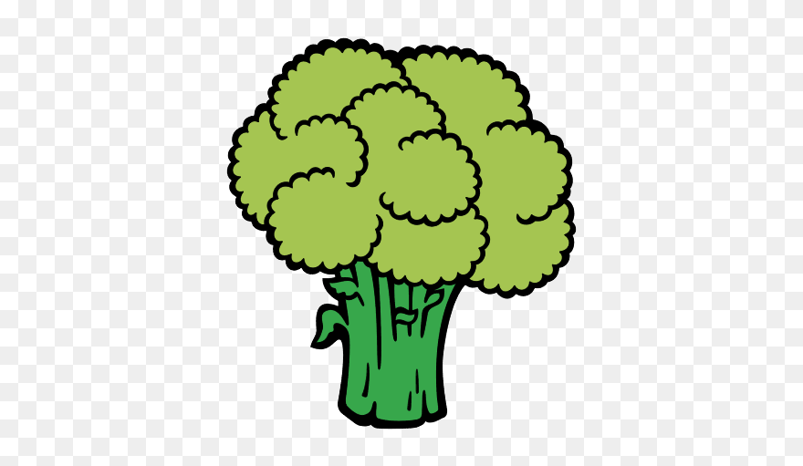 Broccoli Png - Dibujo De Brocoli Para Colorear Clipart
