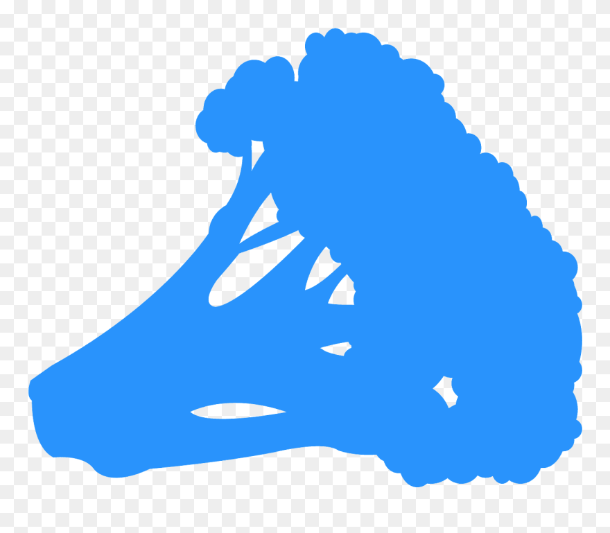 Broccoli Clipart Silhouette - Png Download