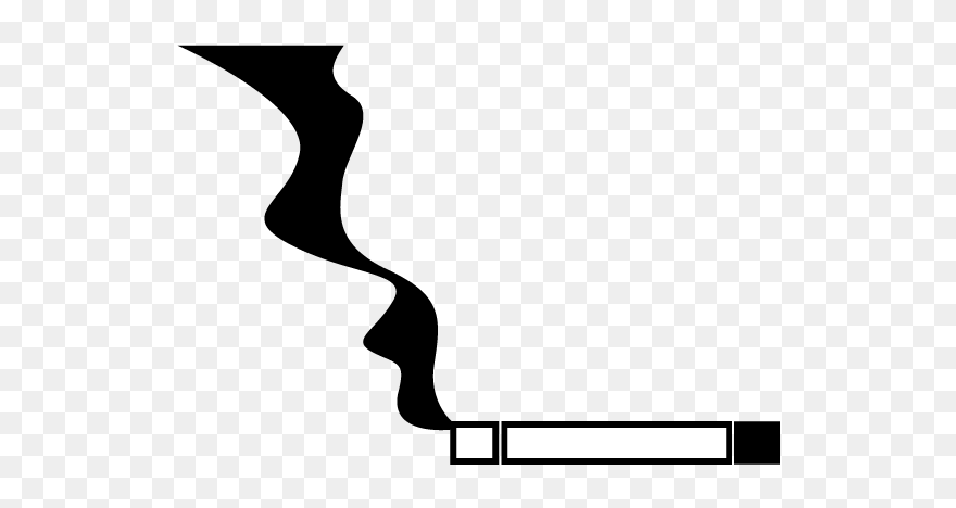 たばこ の 煙 シルエット Clipart