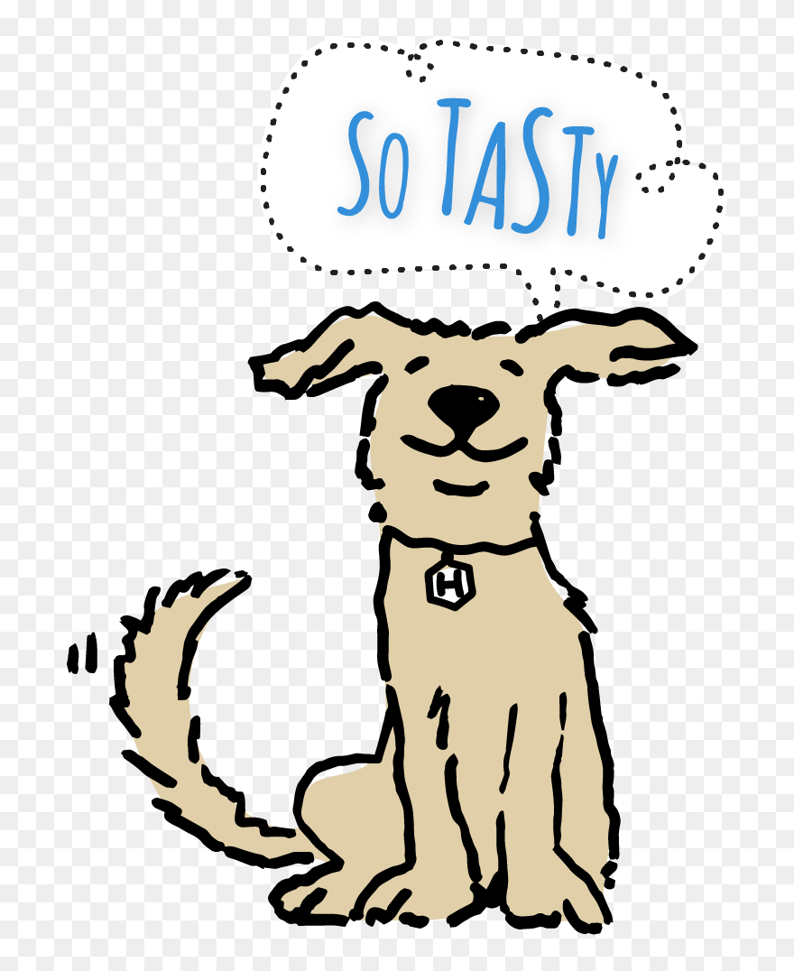Dog Catches Something Clipart