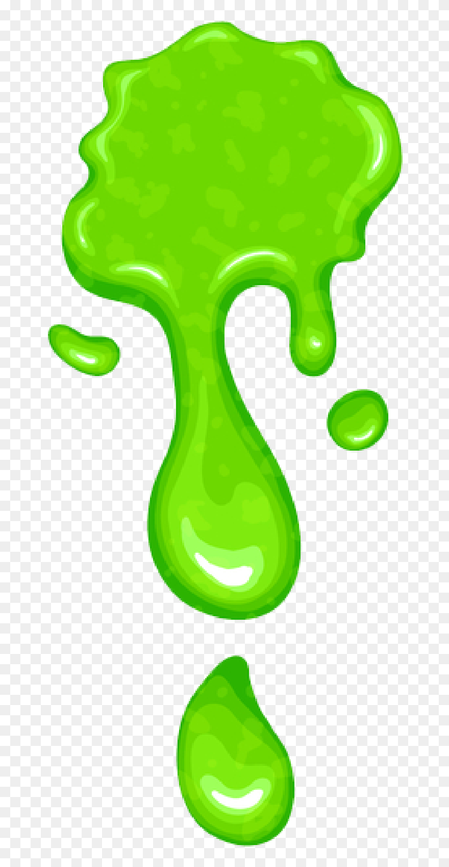 Slime-01 - Broccoli Clipart