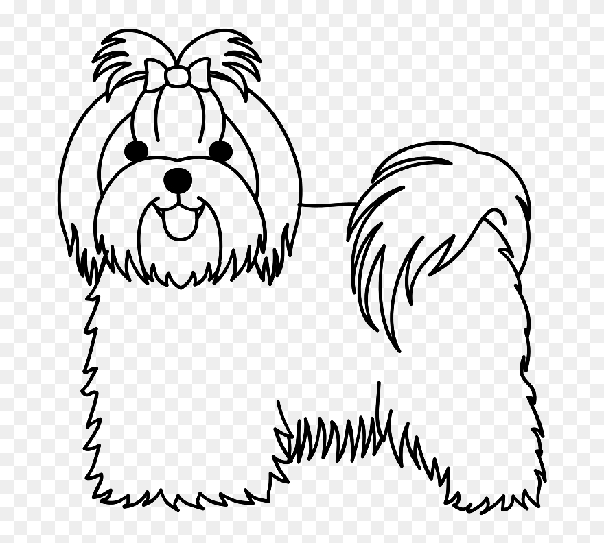 Woof - Havanese Clipart