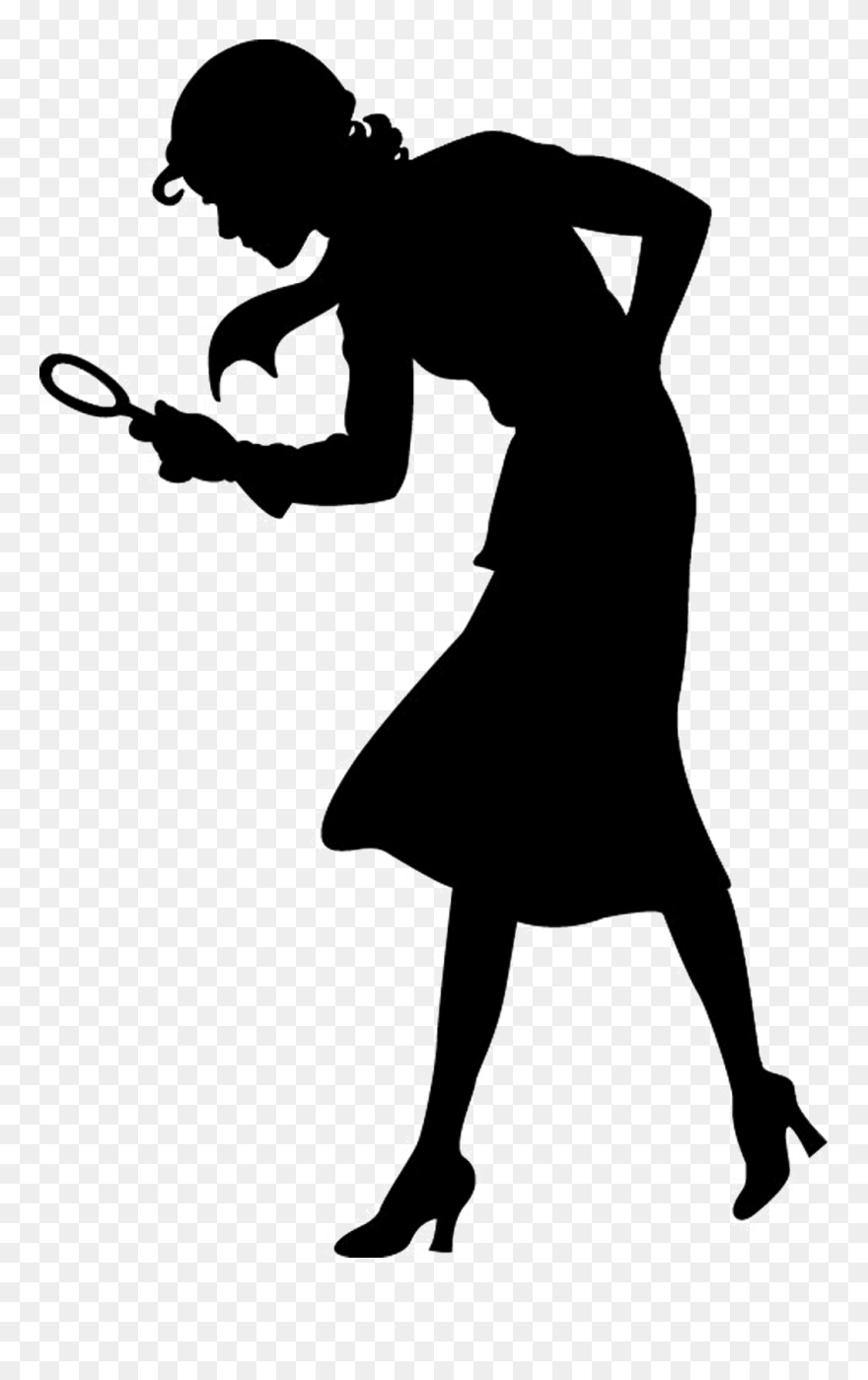 Nancy Drew The Sign Of The Twisted Candles The Bungalow - Nancy Drew Silhouette Clipart