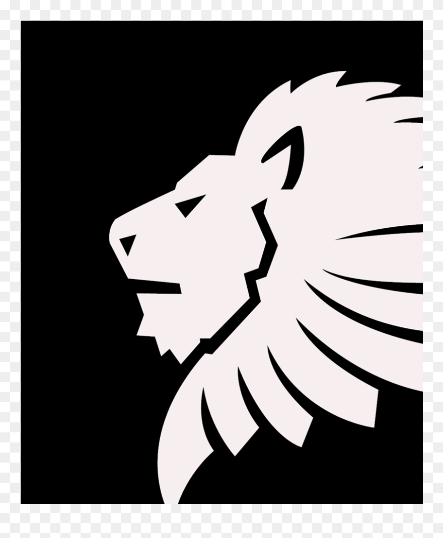 Boxinlion Black And White Clipart