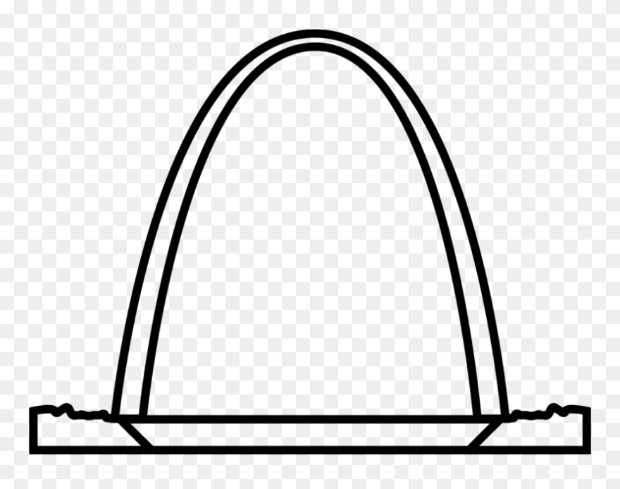 My Icon Story - St Louis Arch Icon Clipart
