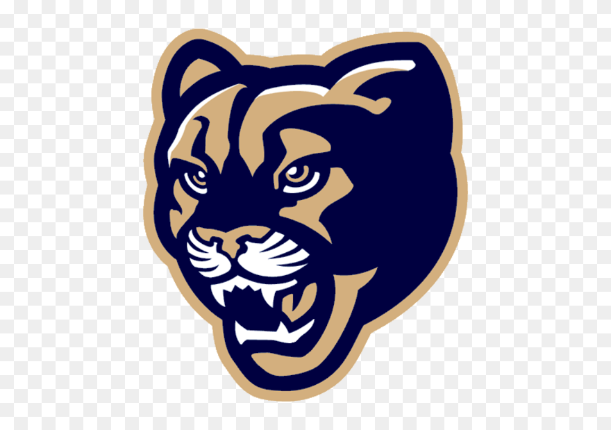 Head Clipart Mountain Lion - Cougar Clipart - Png Download