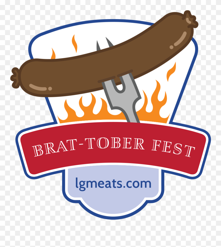 Brat Tober Fest Flavors - Bratwurst Clipart