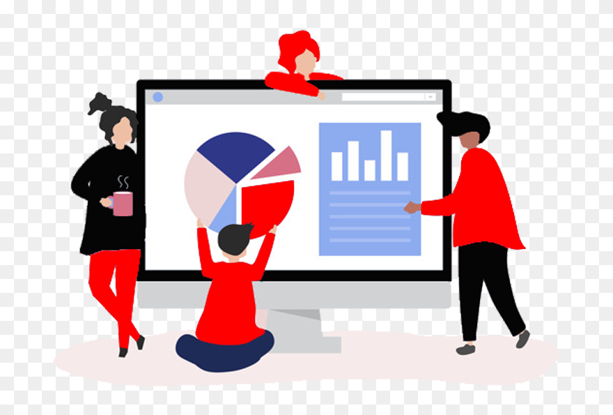 Marketing Analytics - Web Analytics Illustrations Png Clipart