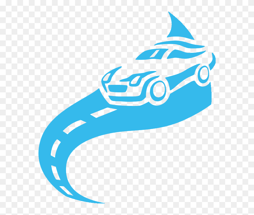 Driving School Clipart Black And White Driving Instruction - Car Driving School Logo - Png Download