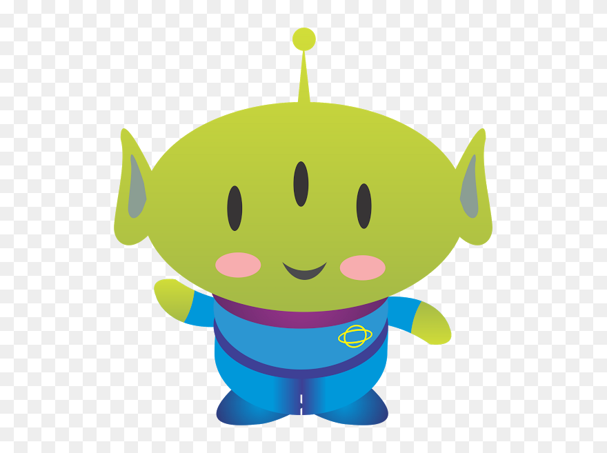 Cute Alien Toy Story Clipart