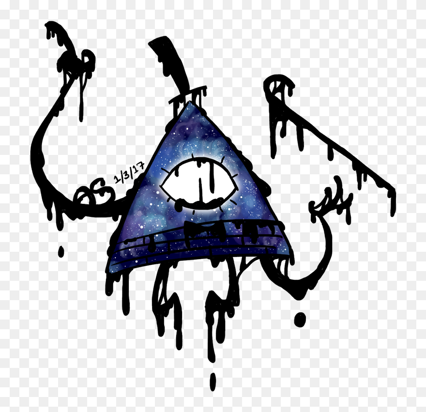 Drawing Rulers Animated - Cool Bill Cipher Drawings Clipart