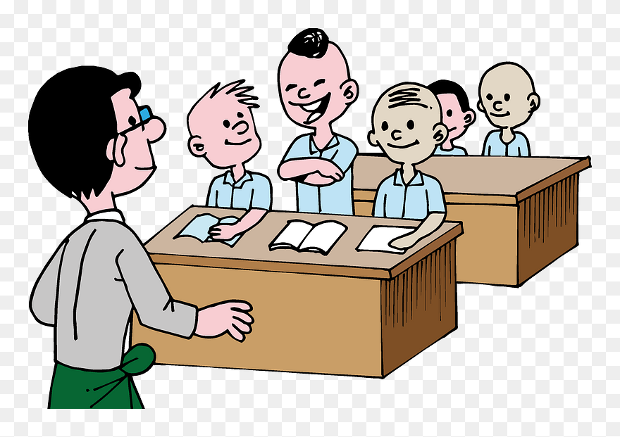 Kids In The Class Clipart - Correcting Errors In The Classroom - Png Download