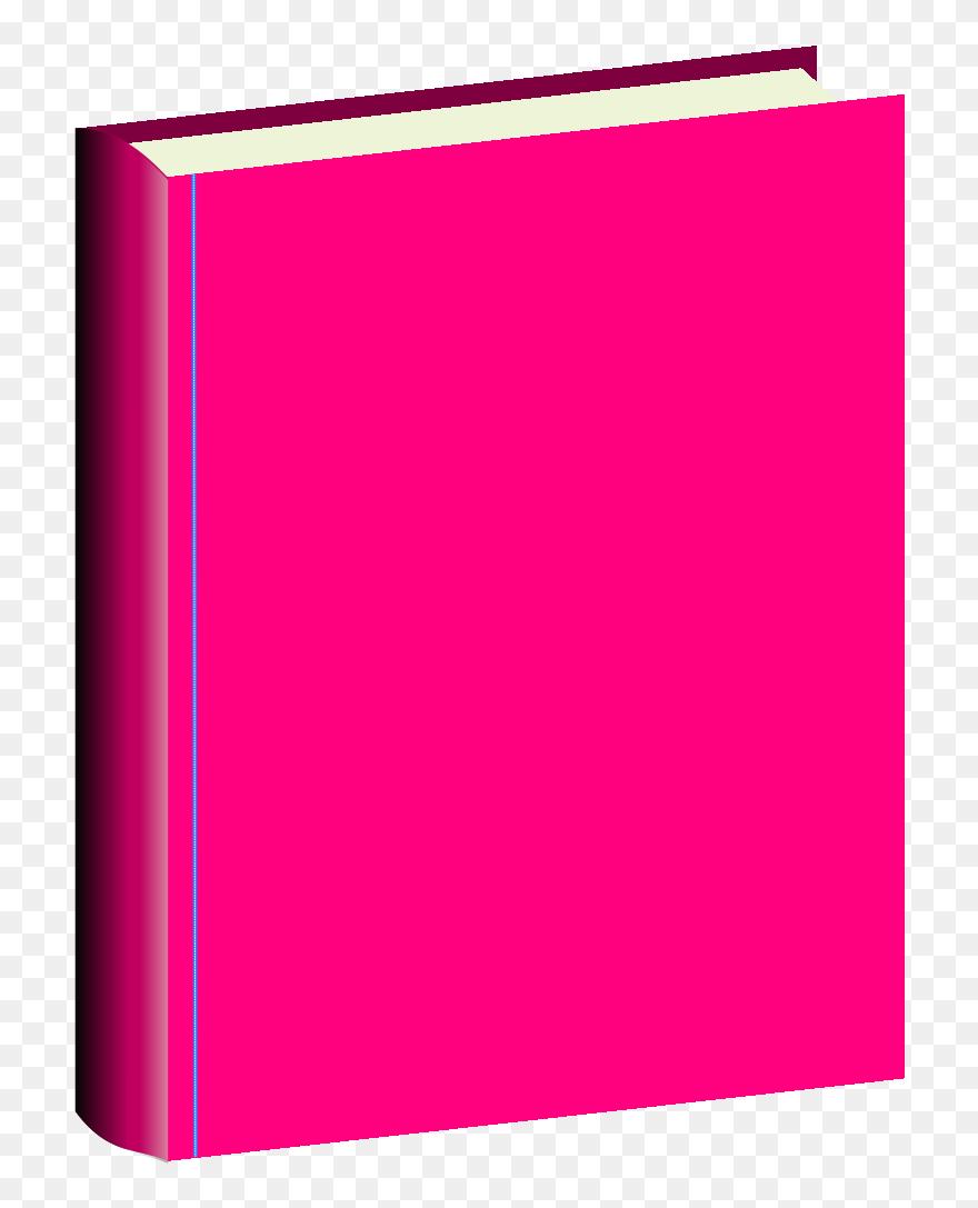 Education Book Languages Svg Clip Arts - Pink Books Cover Clip Art - Png Download